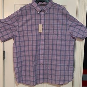Daniel Cremieux Signature Plaid Short-Sleeve Woven Shirt